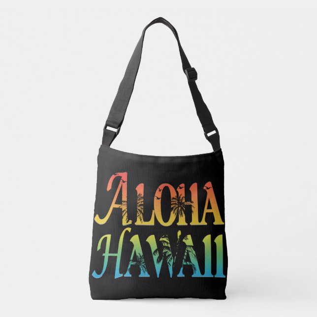 Bolso Cruzado Aloha Hawaii (Anverso)