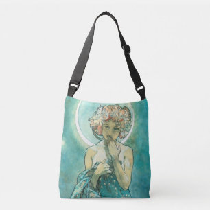 Bolso Cruzado Alphonse Mucha Moonlight Clair De Lune Art Nouveau