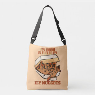 Bolso Cruzado Amamos las Nuggets - Nugget Love - ASL ILY Obsessi