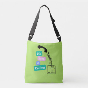 Bolso Cruzado Amante de Libros Divertidos Cita de Lectura
