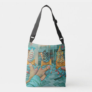 Bolso Cruzado Amantes de helados de verano