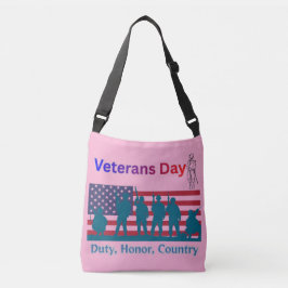 Bolso Cruzado American veterans pink