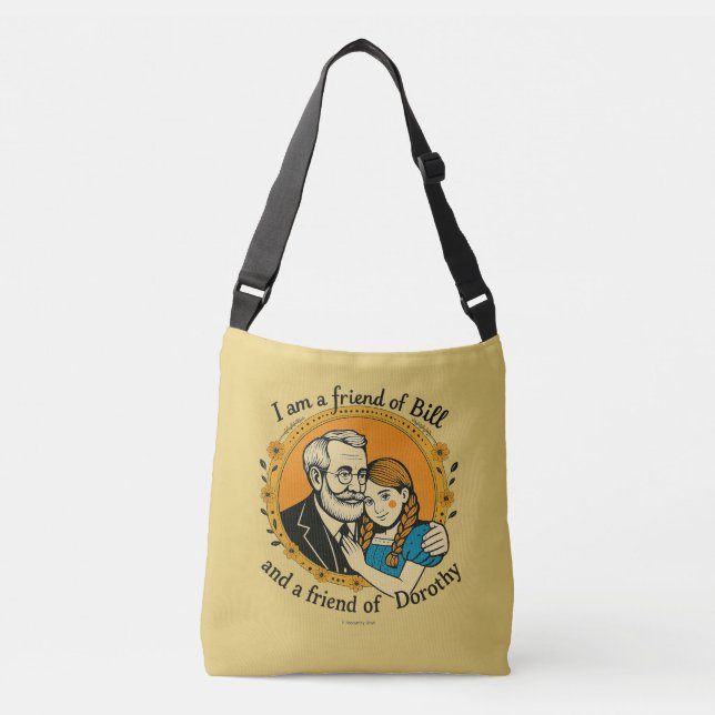 Bolso Cruzado Amigo de Bill y de Dorothy -  (Anverso)