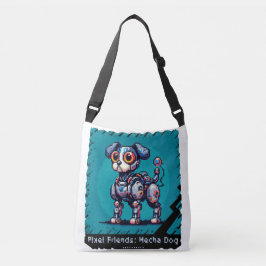 Bolso Cruzado Amigos de Pixel: Perro de Mecha (perro robot)