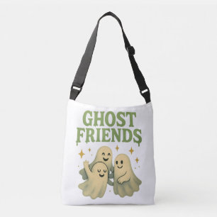 Bolso Cruzado Amigos fantasma - Blanco