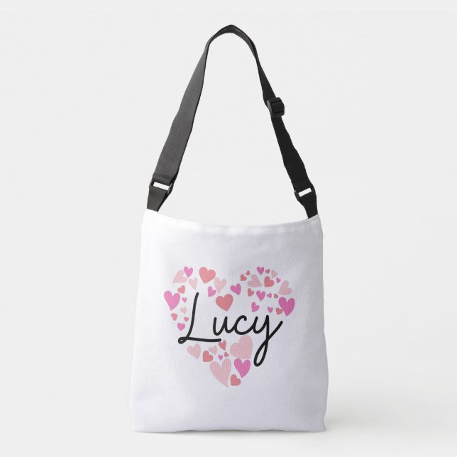 Bolso Cruzado Amo a Lucy (Anverso)