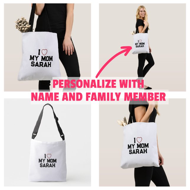 Bolso Cruzado Amo A Mi Mamá (I Love My Mom Bag)