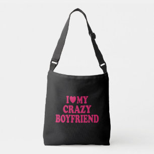 Bolso Cruzado Amo a mi novio loco