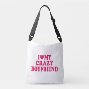 Bolso Cruzado Amo a mi novio loco