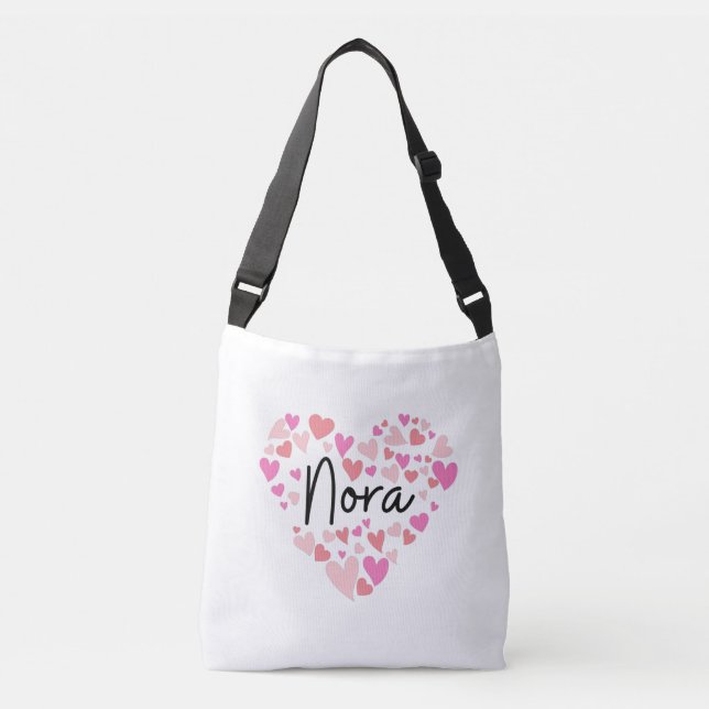 Bolso Cruzado Amo a Nora (Anverso)