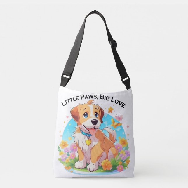 Bolso Cruzado Amo grande de los cachorros (Anverso)