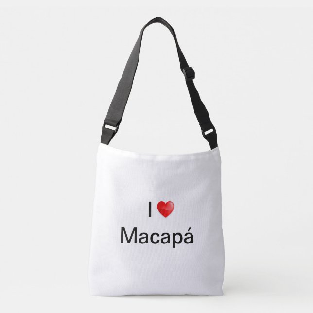 Bolso Cruzado Amo Macapá (Anverso)