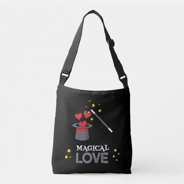 Bolso Cruzado Amor mágico - Blanco (Anverso)
