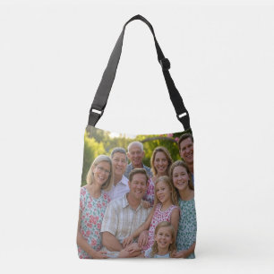 Bolso Cruzado Añadir Personalizar de fotografía de Reunión Famil