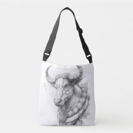 Bolso Cruzado Ancient Greek Mythology Minotaur Labyrinth Noteboo