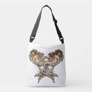 Bolso cruzado Ancla Sirena para amante del Océano