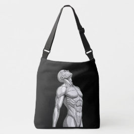 Bolso Cruzado Android Anatomy: Cyborg Futuristic Crossbody Bag