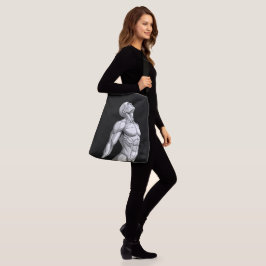 Bolso Cruzado Android Anatomy: Cyborg Futuristic Crossbody Bag