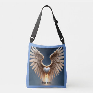 Bolso Cruzado Angel Wings Blue Tote Bag