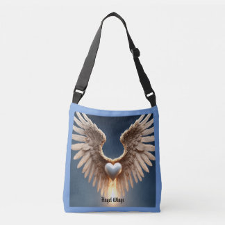 Bolso Cruzado Angel Wings Blue Tote Bag