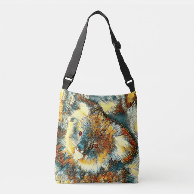 Bolso Cruzado AnimalArt_Bear_005 (Anverso)
