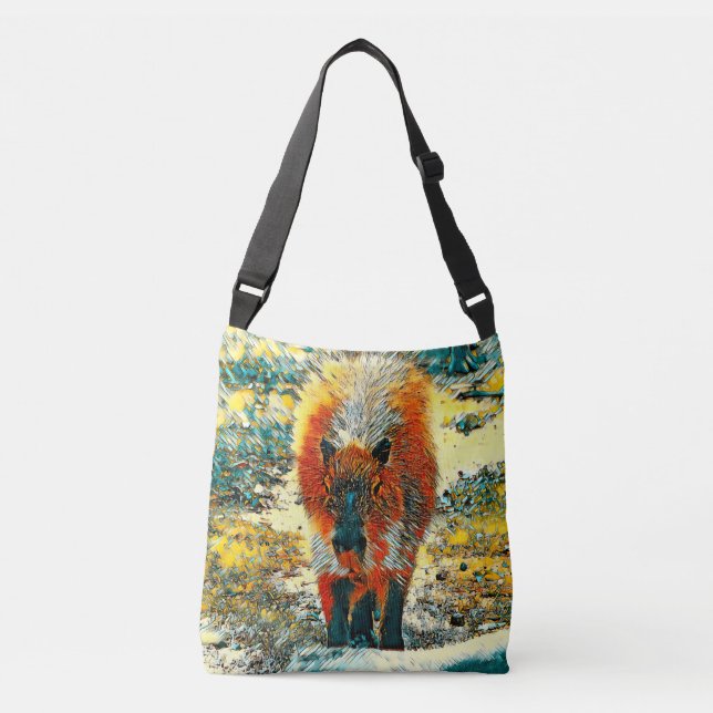 Bolso Cruzado AnimalArt_Capybara_002 (Anverso)