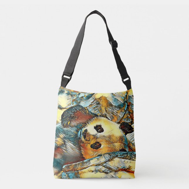 Bolso Cruzado AnimalArt_Panda_002 (Anverso)