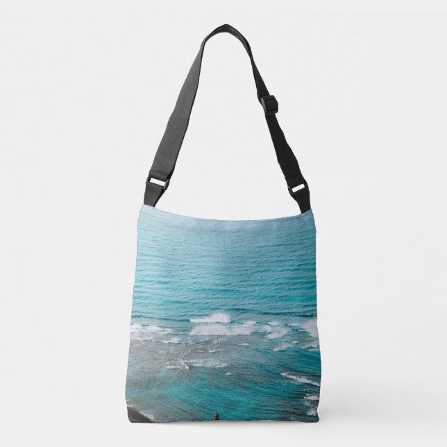 Bolso Cruzado Animales marinos de Guay (Anverso)