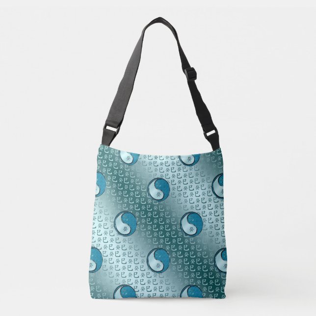 Bolso Cruzado Año de la serpiente del agua (Anverso)