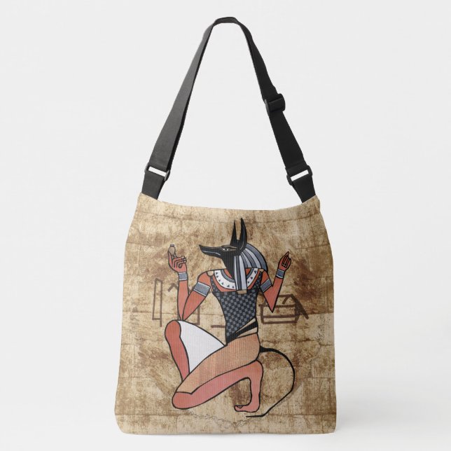 Bolso Cruzado Anubis The Guardian Egyptian (Anverso)