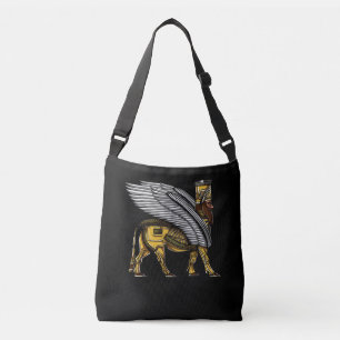 Bolso Cruzado Anunnaki Guardian Alien el antiguo Dios Sumeriano
