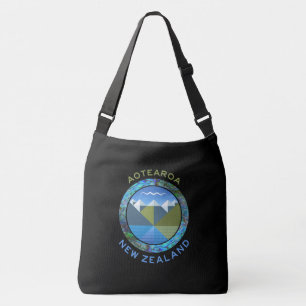BOLSO CRUZADO AOTEAROA ISLA SUR NUEVA ZELANDA
