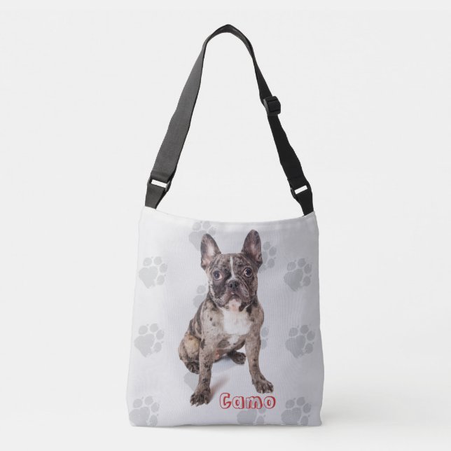 Bolso Cruzado APARN - Cutest Pugs & Friends - Camo (Anverso)
