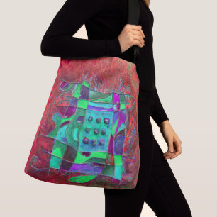 Bolso Cruzado "Apertura de amapola" por Paul Buică
