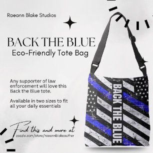 Bolso Cruzado Apoya la Totera Azul