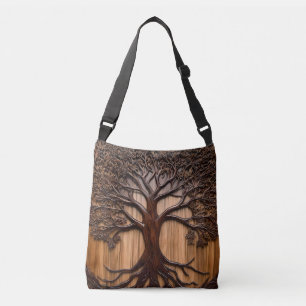 Bolso Cruzado Árbol de Jacaranda: La Artesanía de la Naturaleza 
