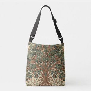Bolso Cruzado Árbol de la Vida Vintage Pre-Rafaelita de William