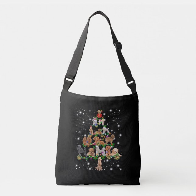 Bolso Cruzado Árbol de Navidad de canapé cubierto por linterna (Anverso)