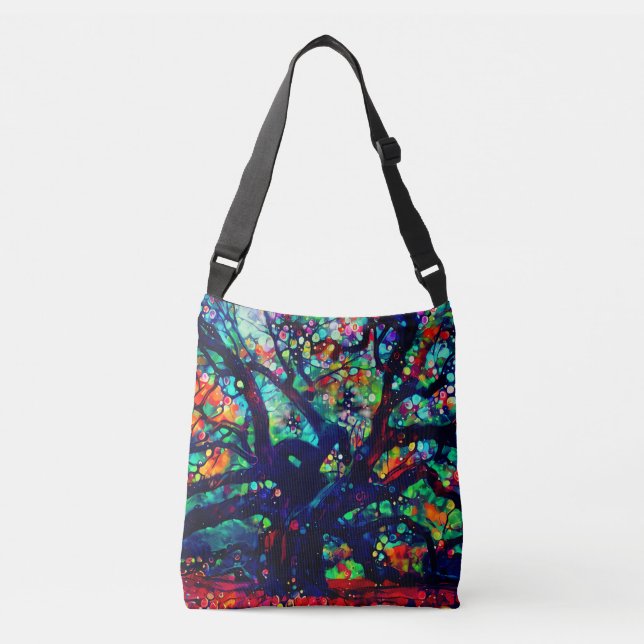 Bolso Cruzado Árbol de vida (Anverso)