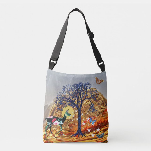 Bolso Cruzado Árbol mágico (Anverso)