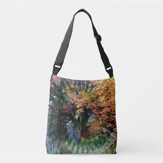 Bolso Cruzado Árbol viejo de roble......... (Anverso)