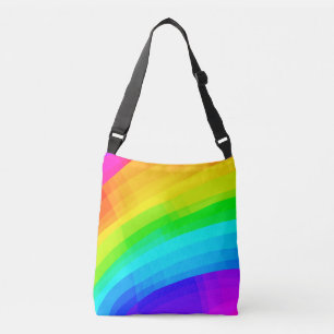 Bolso Cruzado Arco iris brillante