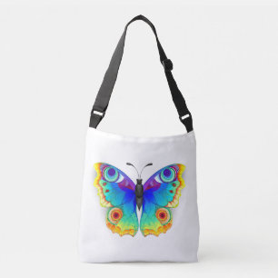 Bolso Cruzado Arcoiris mariposa Peacock Eye