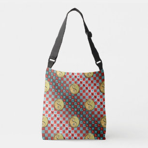 Bolso Cruzado Aries y Serpiente Metalizado