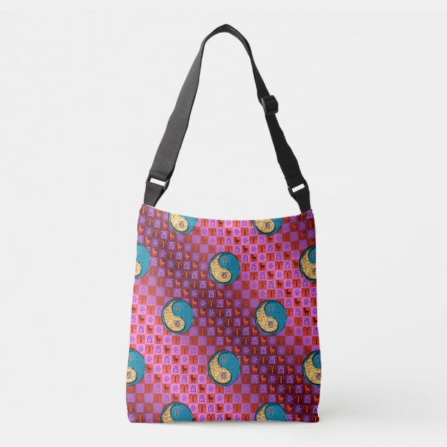 Bolso Cruzado Aries y Water Rooster (Anverso)