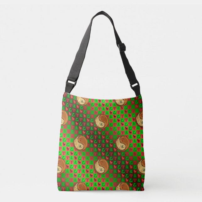 Bolso Cruzado Aries y Wood Goat (Anverso)