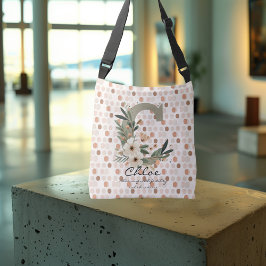 Bolso Cruzado Armonía Natural de Chloe - Monograma Floral Boho