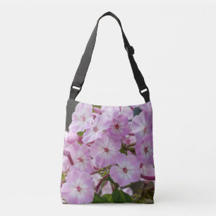 Bolso Cruzado Armonía Phlox – Floración del jardín rosa