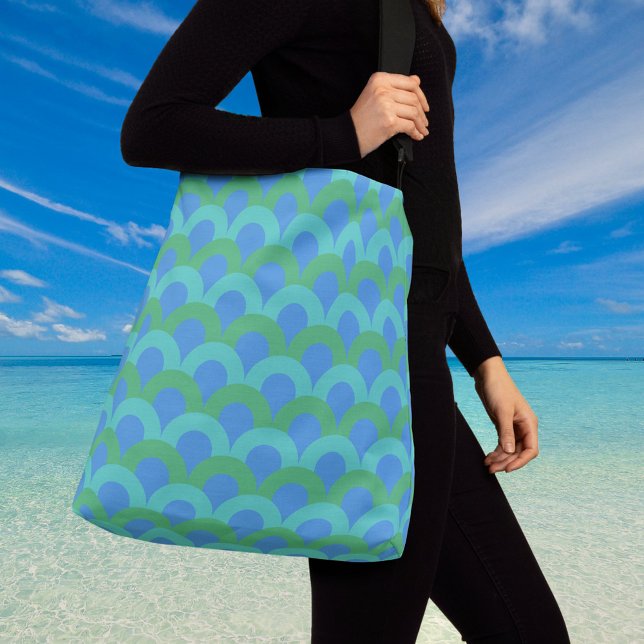 Bolso Cruzado Aros de Azul (Subido por el creador)