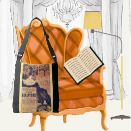 Bolso Cruzado Art nouveau librairie romantique eugene grasset